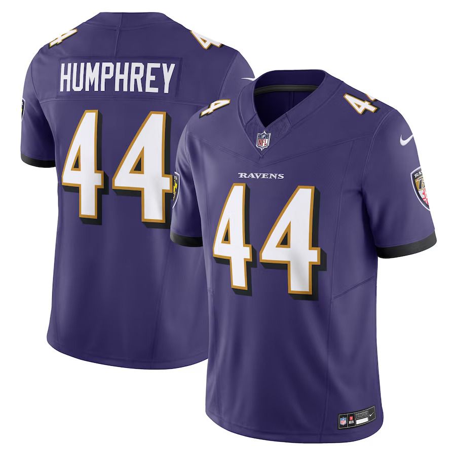 Men Baltimore Ravens #44 Marlon Humphrey Nike Purple Vapor F.U.S.E. Limited NFL Jersey->baltimore ravens->NFL Jersey